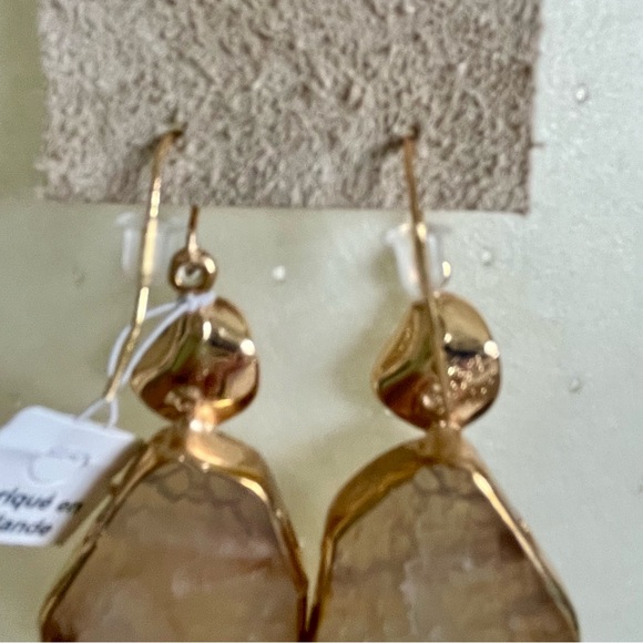 Anthropologie Southwestern Agate Fishhook Earrings NWT - Picture 8 of 10
